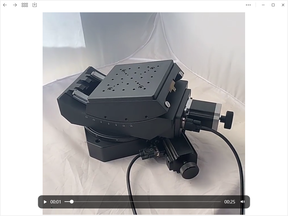 DCAA-101 置物台与样品观测区域